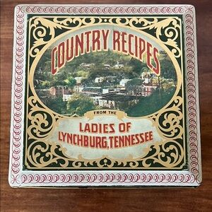 Vintage Country Recipes Tin